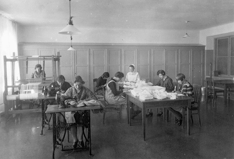 Hällnäs sanatorium, terapiavdelningen 1929.