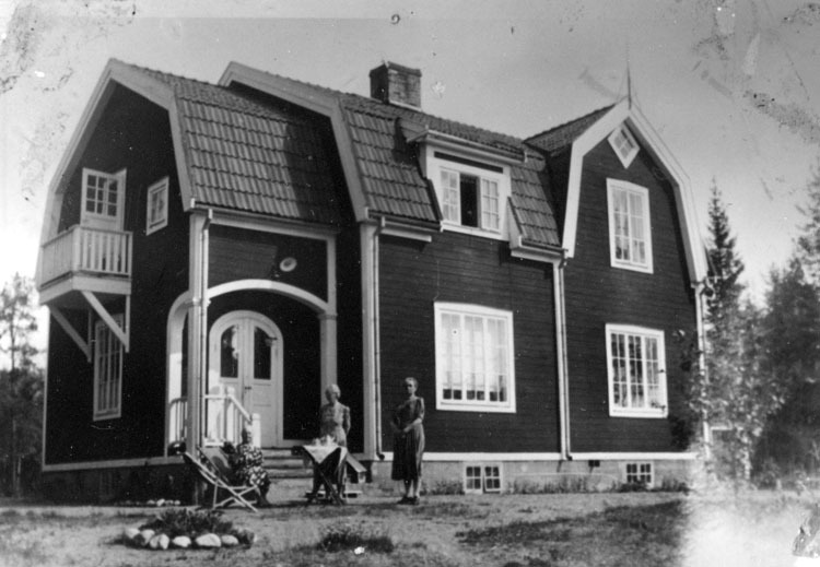 Sjölanders villa i Näset ca 1940 inköpt av Tekl...