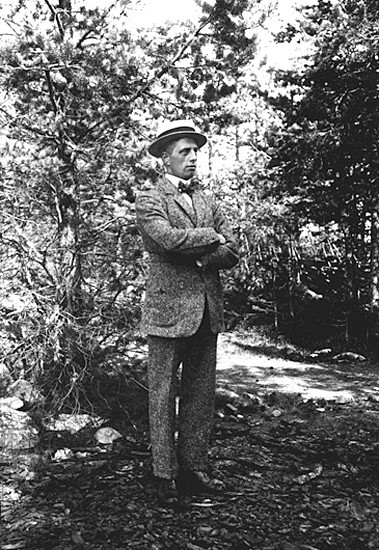 Georg Lundberg, sågverksarbetare på Renholmen. 