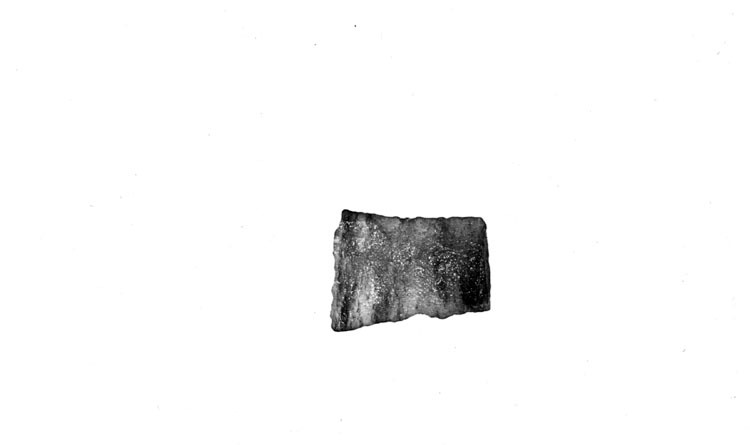 Spets, fragment av baspartiet.