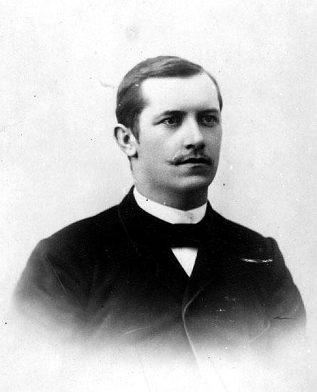 Porträtt av predikant Andresén 1901.
