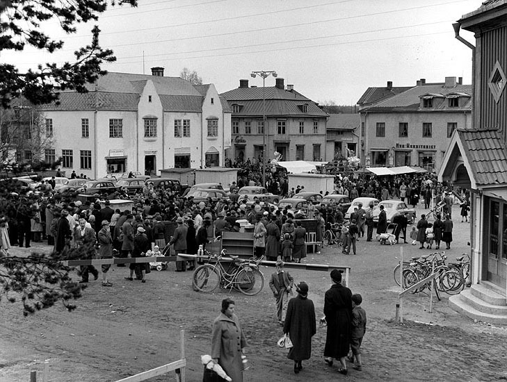 Mikaeli marknad i Lycksele.