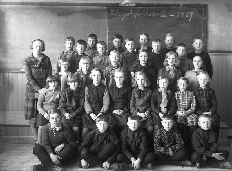 Hössjö folkskola 1929