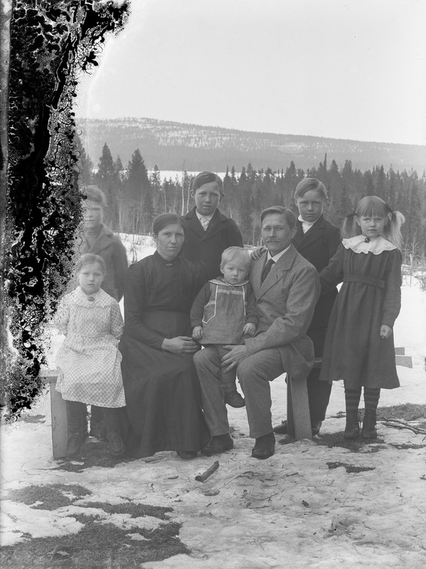 Lars Viklunds familj, Skansnäs.