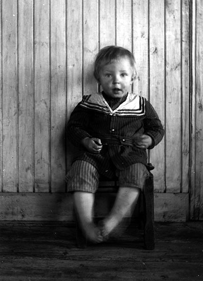 Porträtt av en okänd pojke.