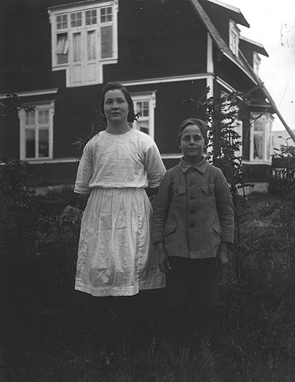 Margit och Holger Eriksson, Agnäs 1930-talet.