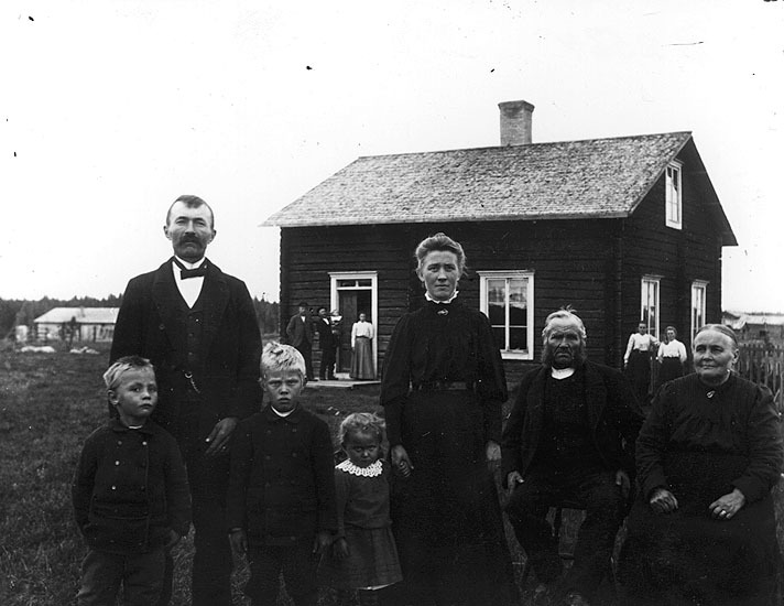 Petter Lövgrens familj, Siksjönäs.