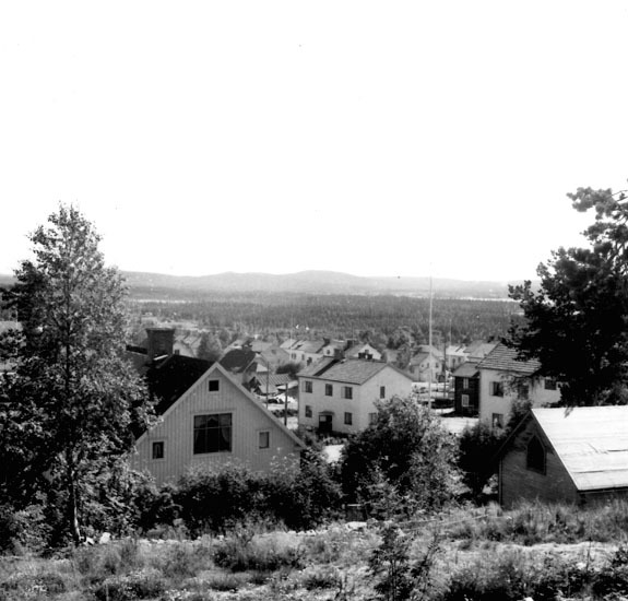 Vy över Vilhelmina, 1955.
