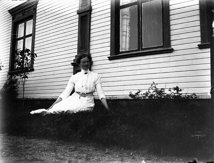 Selma Wejdmark, född Nyberg år 1876 i Nyby, Lyc...