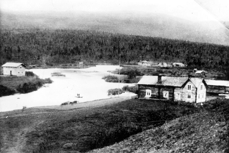 David Forsvall den äldres gård före 1920.