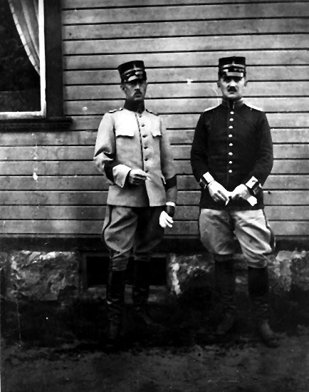 Regementena I 20. Högstadius och G Grafström.