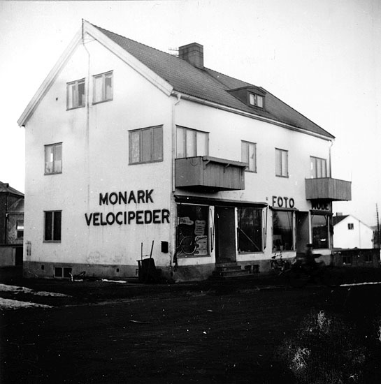 Johan Forsbergs byggnad i Vilhelmina.