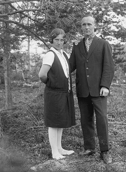 Elna och Emritz Vestermark, 1930-tal.