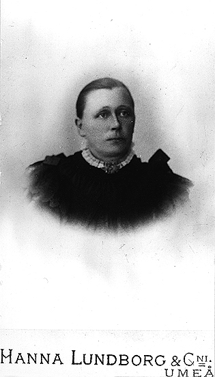 Sofia Nerpin, född Hellgren.