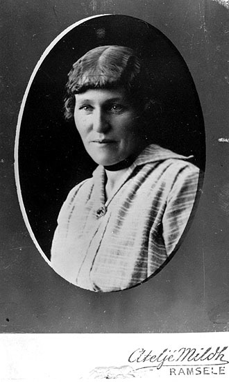 Hilda Strandberg, född Mattsson.