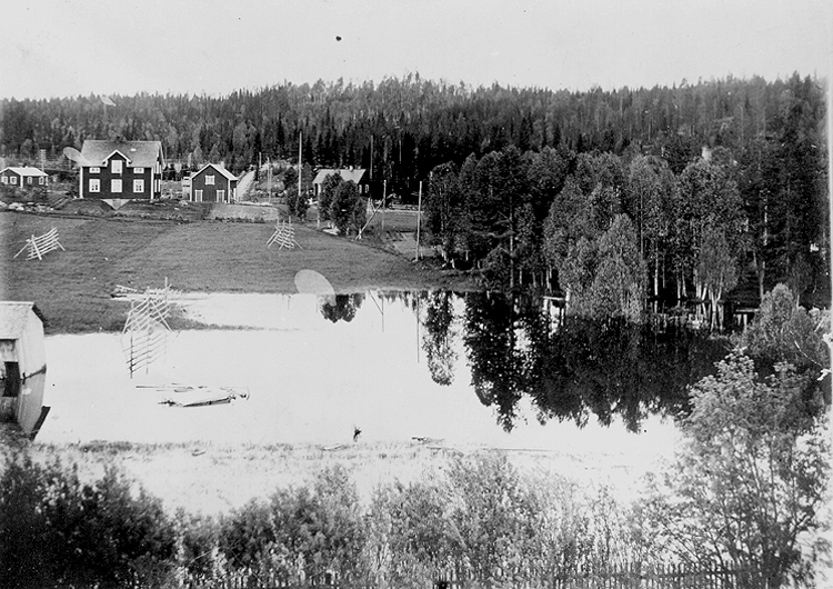 Gunnbosgård vid Översvämning 1938