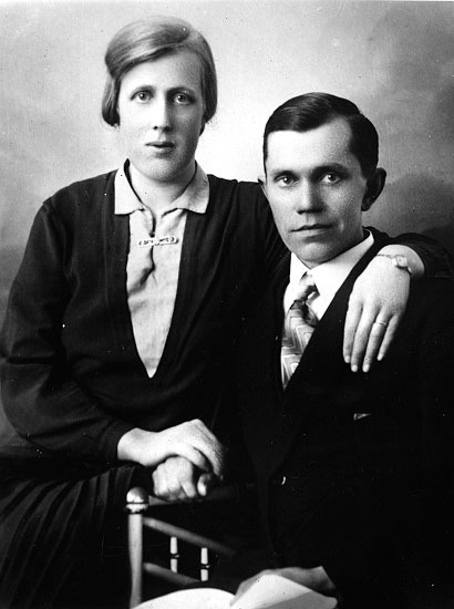 Göta Lundberg och Elof Olofsson. 