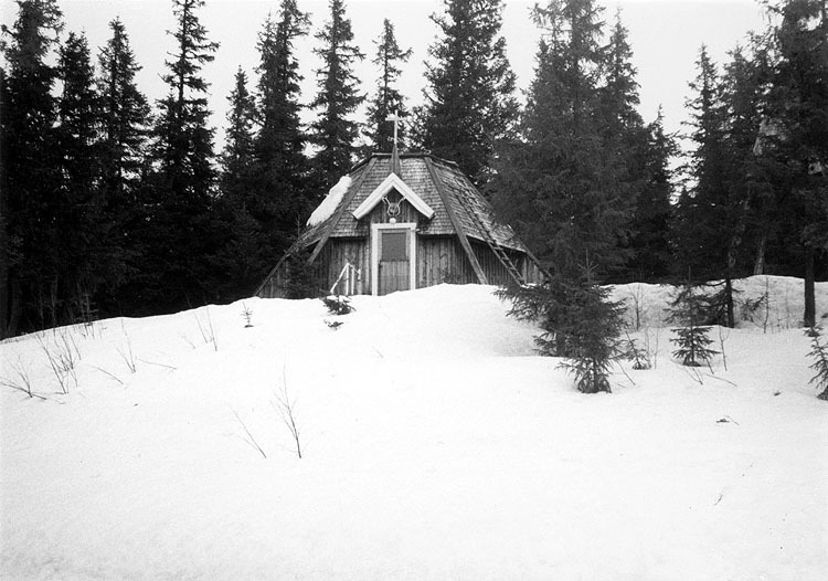Kyrkkåta i Bergnäs, Sorsele 1982.