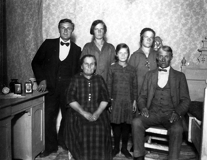 O.A  Vestin med familj.