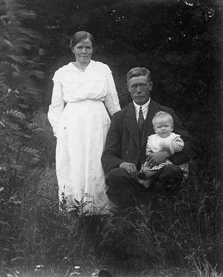 Nanny och Johan Lundmark, 1919.