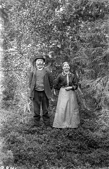 Jonas Anton Lindgren och hans hustru Anna Sofia.