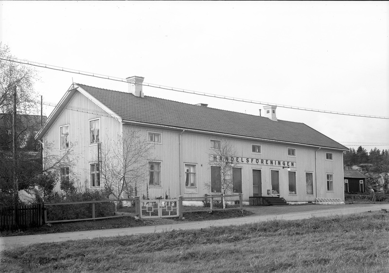 F.d Forsbegs gård i Lögdeå. Ombyggd 1930 till K...