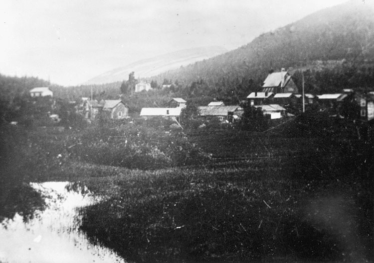 Byn Ammarnäs före år 1917.