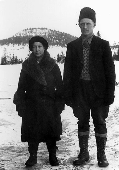 Ida och Karl-Erik Grundström, Ammarnäs 1920-tal...