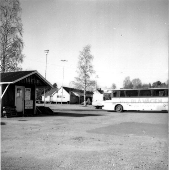 Stationsområdet i Lycksele.