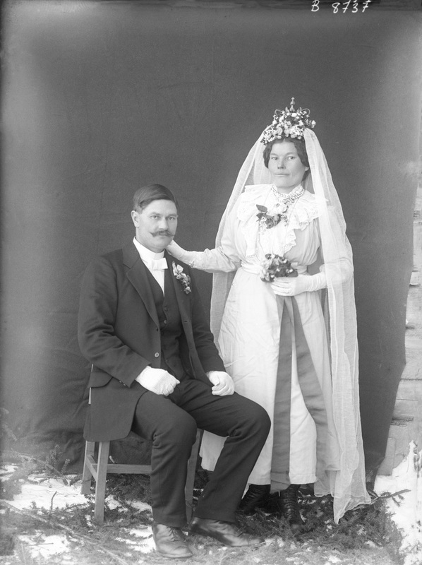 Johan Aron Långberg och Viktoria född Jonsson, ...