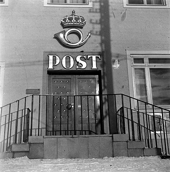 Posthuset efter Volgsjövägen i Vilhelmina.