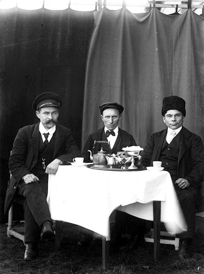 Från vänster: Robert Lundgren, Häggås, Anders N...