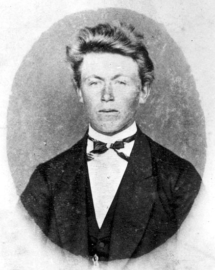 Porträtt av Hj. Hellgren.