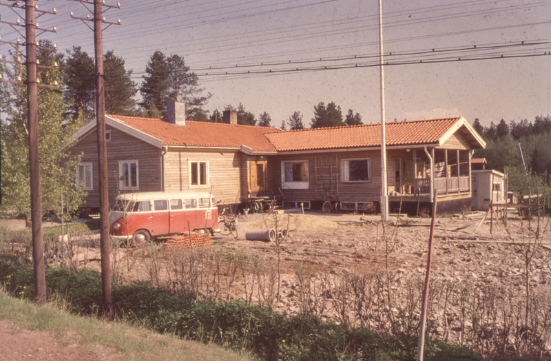 Sahlins hus juni 1961.