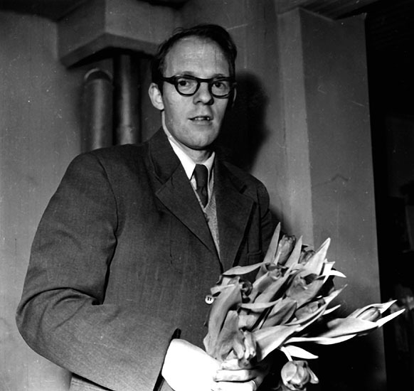 Blomsterhandlaren Kurt Karlsson, Vilhelmina, 1953.