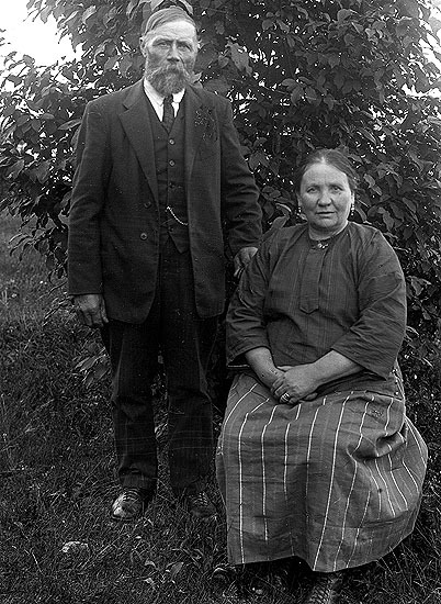 Amalia och Petter Olof Lundström, 1926.