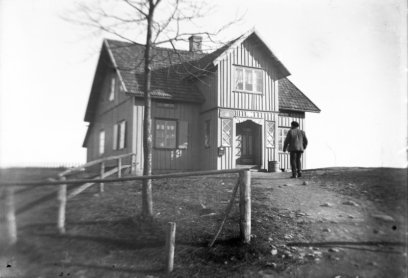 Posthuset i Lycksele, 1910.