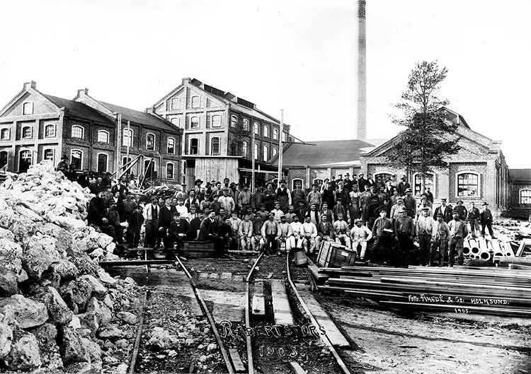Massafabriken 1903.