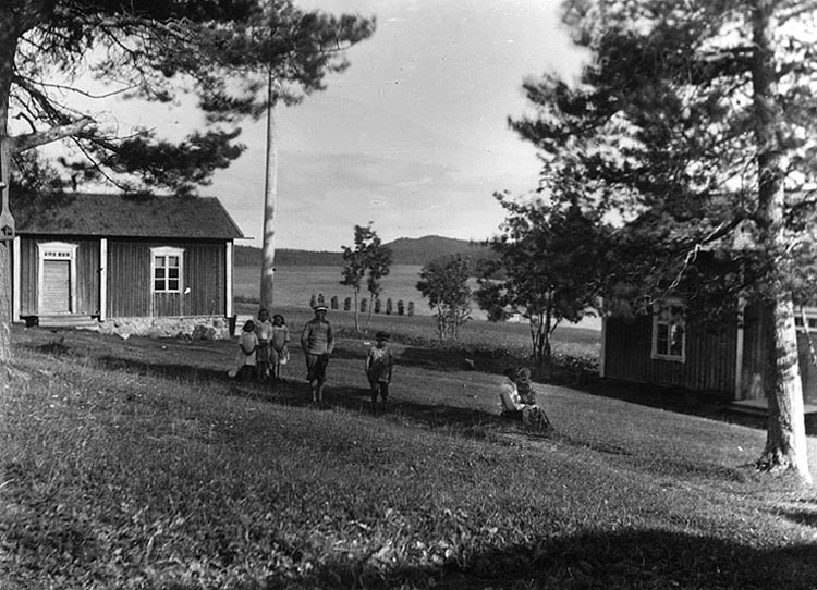 August Nyströms gård i Bjursjön.