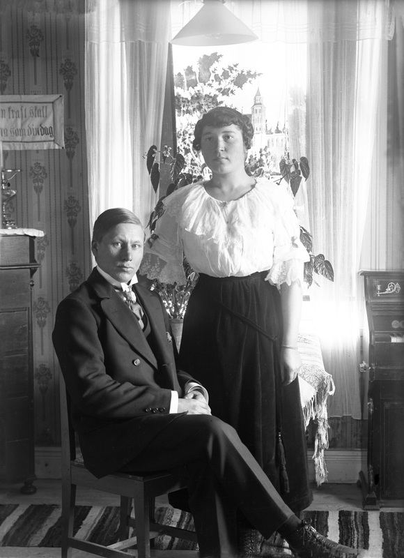 Reinhold Gran och Anoria Jonsson, Svarttjärn.