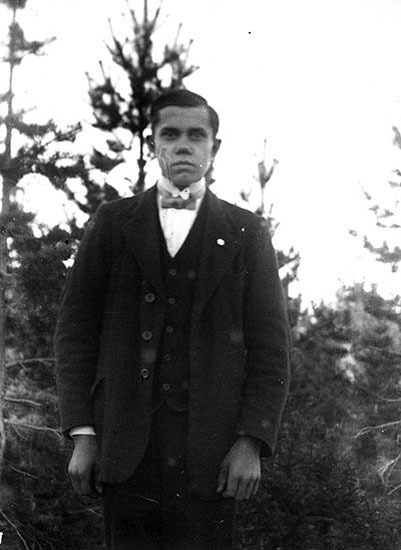 Elof Olofsson. Bilden är tagen 7/11 1920.