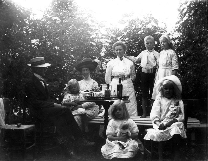 Familjen Wejdmark 1912.