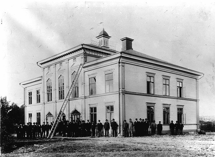 Invigningen av tingshuset i Ånäset, 1905.