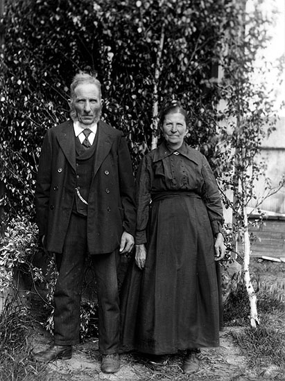 Ulrika och Lars Anton Åström, 5/6 1921.