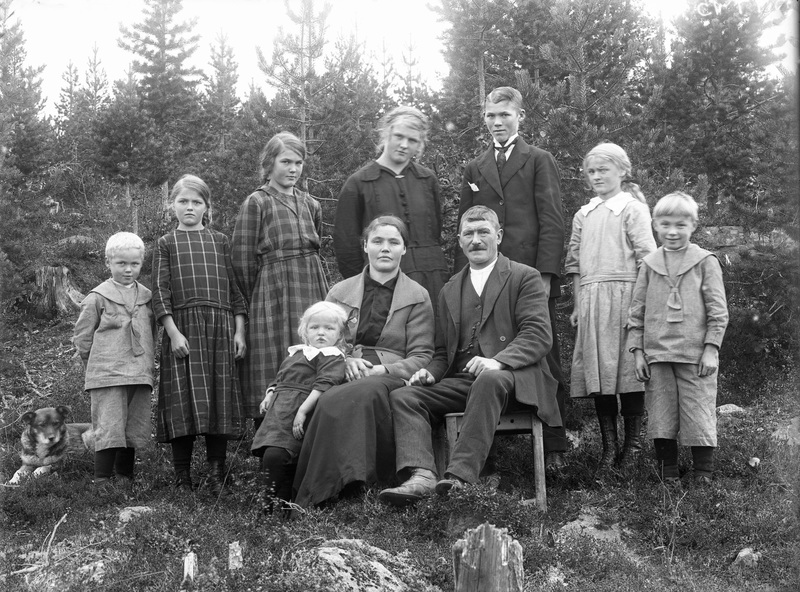 Janne Johansson med familj, Örnäs.