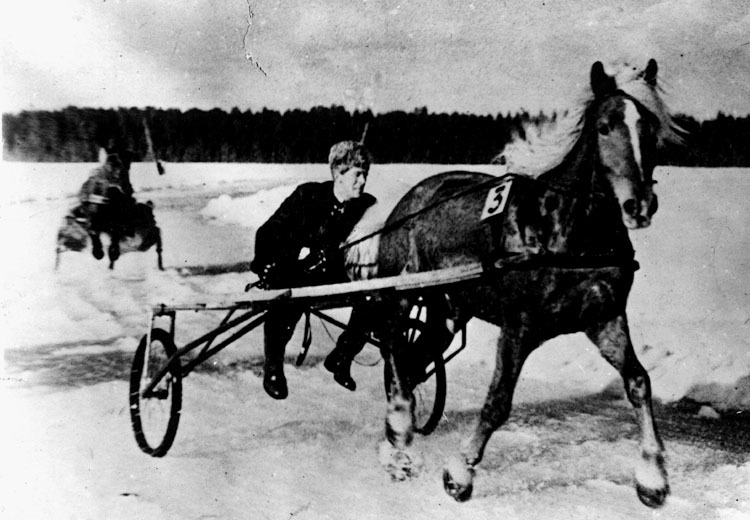 JUF-travet på Ängessjön, 1949.