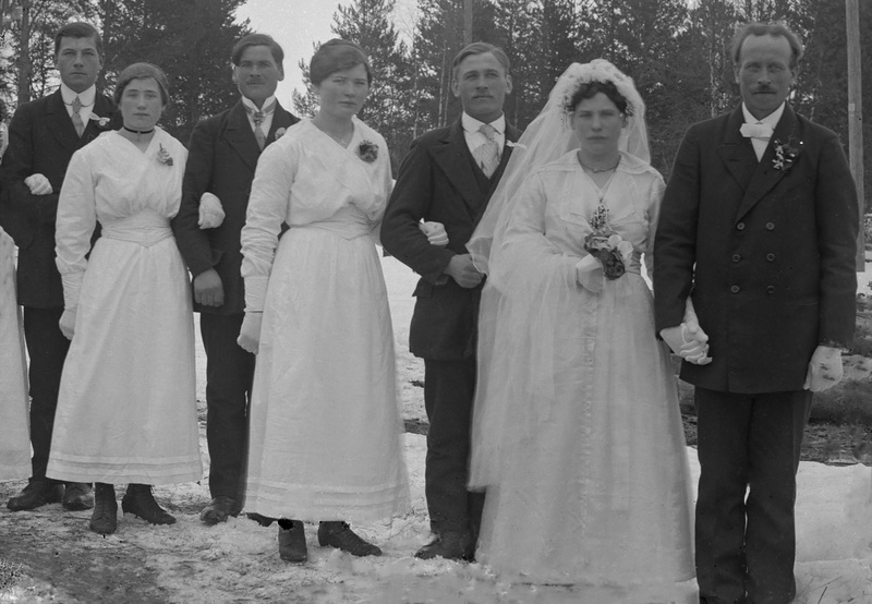 Bröllopsbild från Eva Fransson, Siksele och Fra...