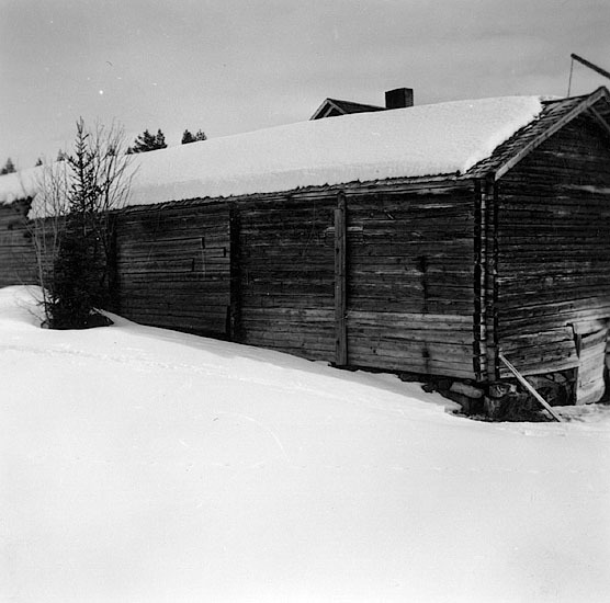 Sandströms gård. Fähusdelens baksida.