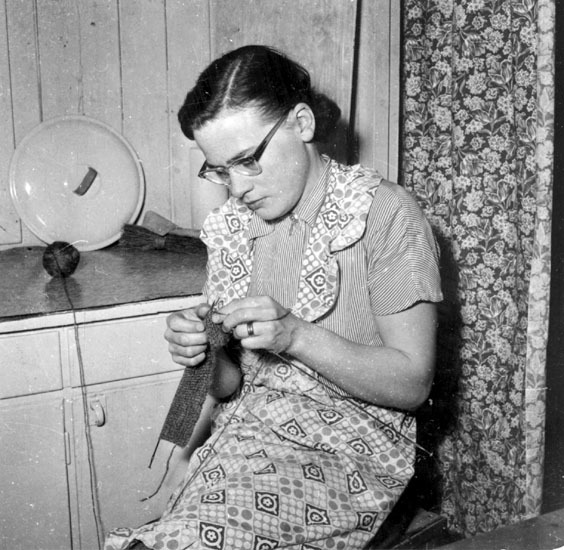 Fru Fanny Gebart, Järvsjö, 1955.