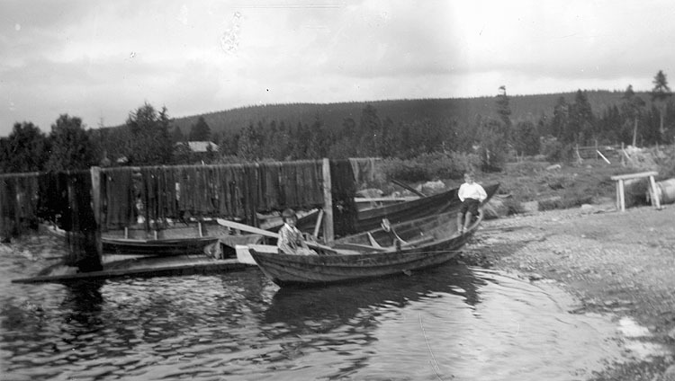 En båtlänning i Åbacka.